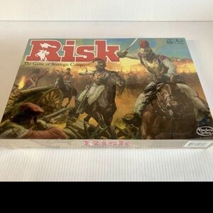💜Risk: Board Game Of Strategic Conquest - Hasbro 2015 NEW See Description